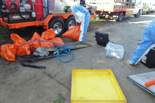 Spill Containment in Santa Ynez California